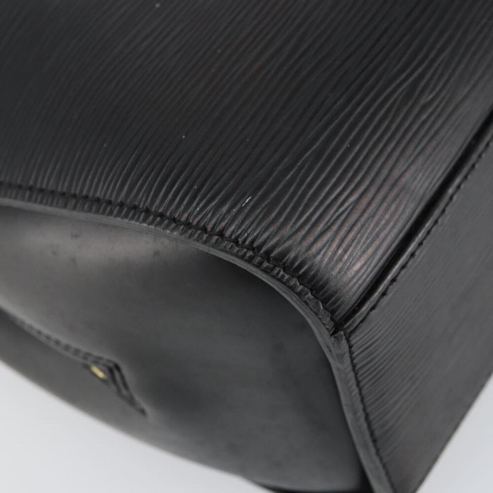 LOUIS VUITTON Epi Sorbonne Business Bag Black M54512 LV Auth 144450 - Picture 14 of 16